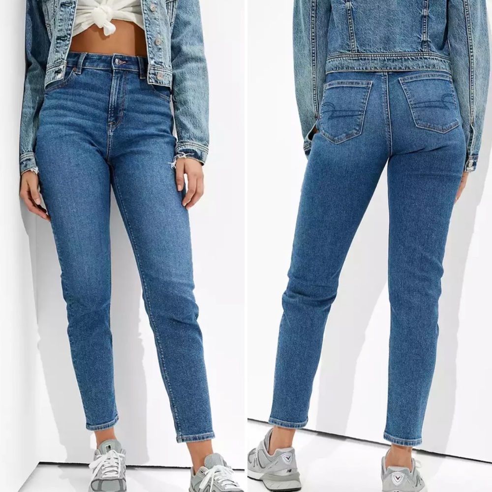 American Eagle Stretch Mom Jeans 245